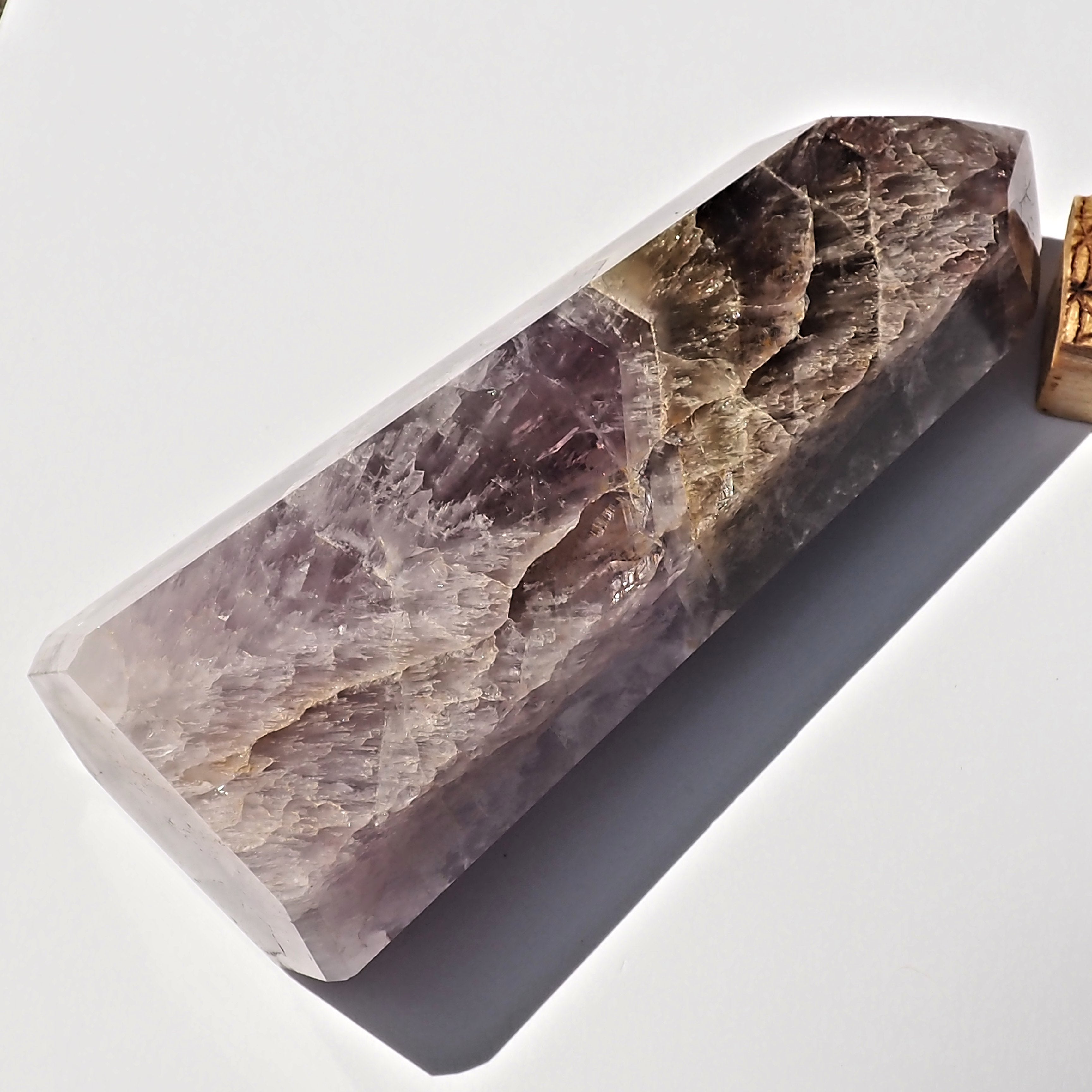 Gorgeous Colors Super 7 Large Standing Display Tower From Brazil #3 - Earth Family Crystals