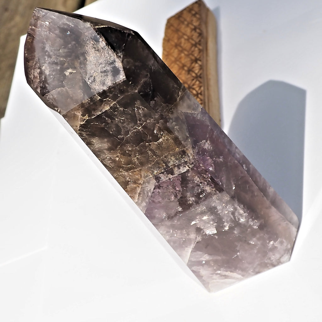 Gorgeous Colors Super 7 Large Standing Display Tower From Brazil #3 - Earth Family Crystals