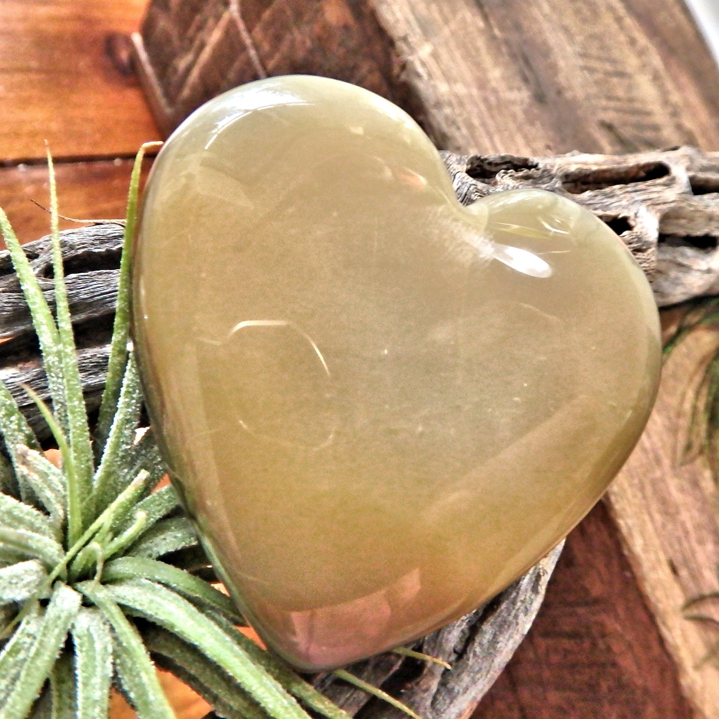 Brilliant Druzy Sparkle Cobalt Blue Titanium Quartz & Agate Geode Heart Carving - Earth Family Crystals