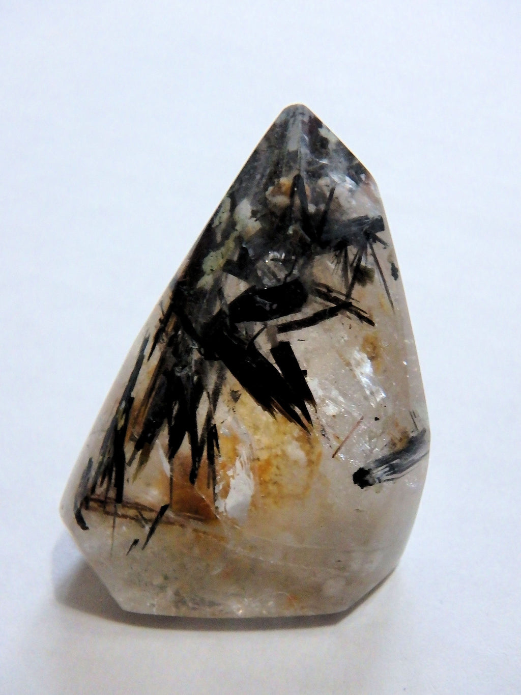 Polished Tourmalated Himalayan Quartz Free Form Specimen 2 - Earth Family Crystals