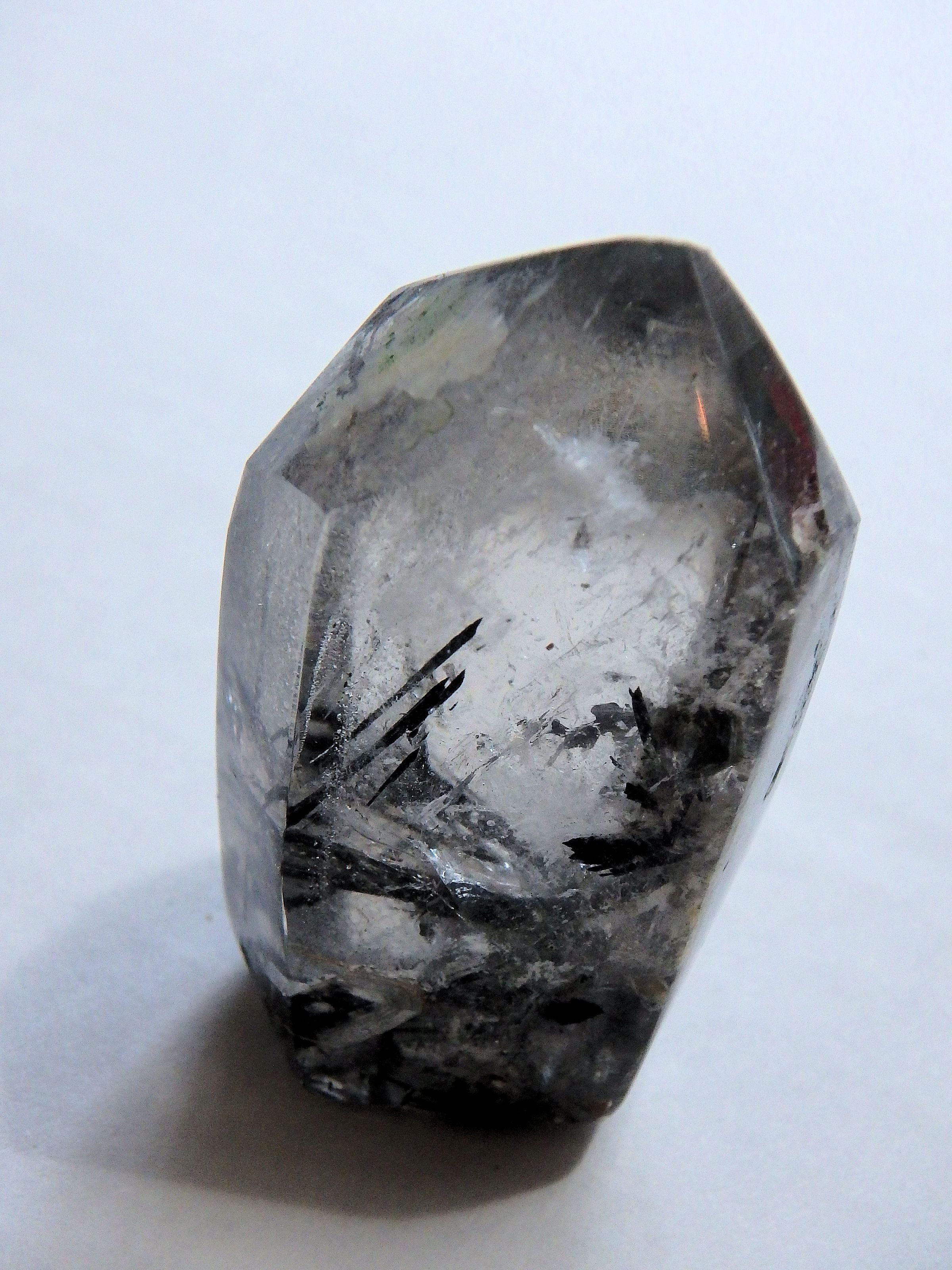 Polished Tourmalated Himalayan Quartz Free Form Specimen 3 - Earth Family Crystals