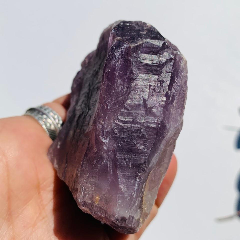 Chunky Genuine Auralite-23 Purple Reiki Crystal From Ontario, Canada - Earth Family Crystals