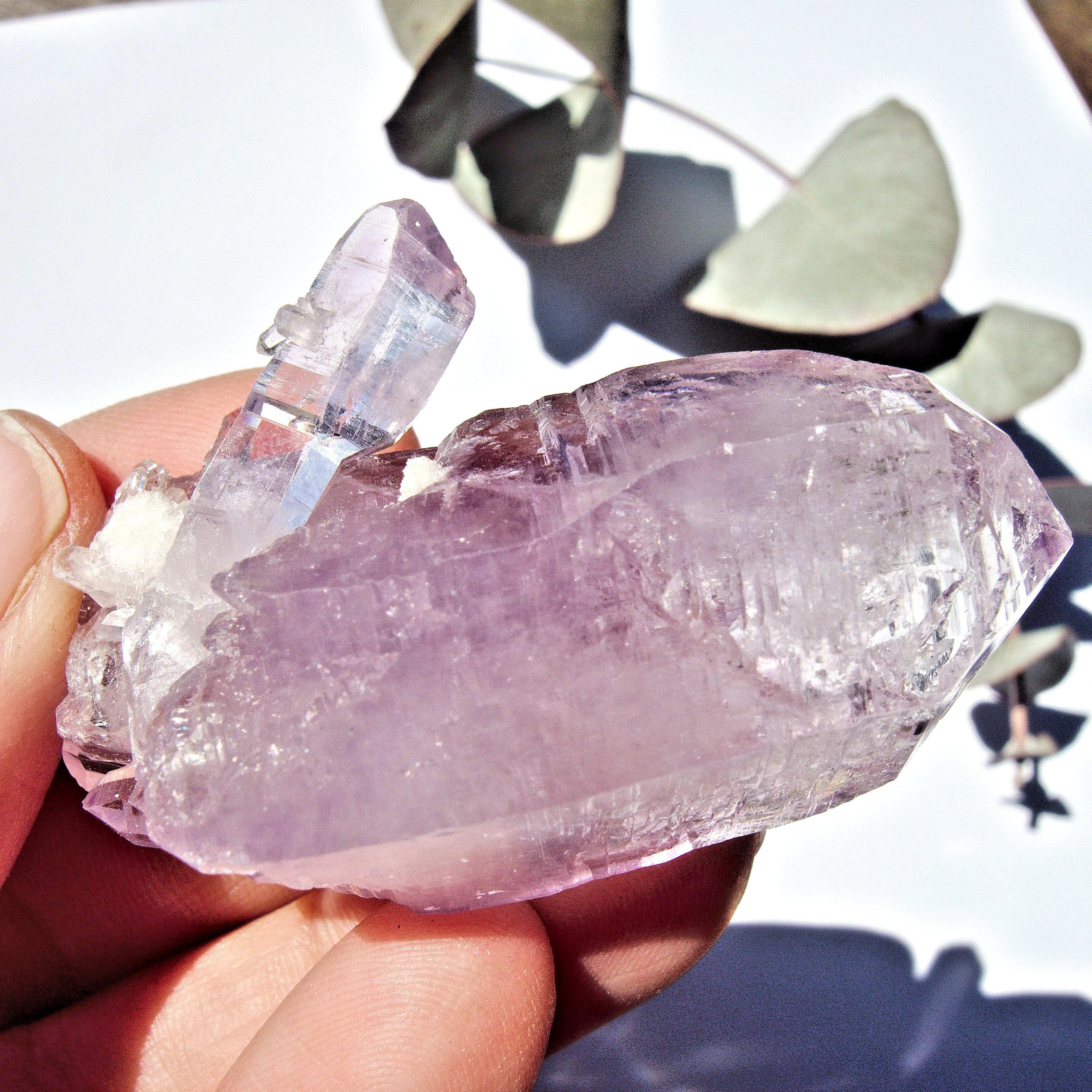 Vera Cruz Amethyst Double Terminated Point Cluster From Mexico #2 - Earth Family Crystals