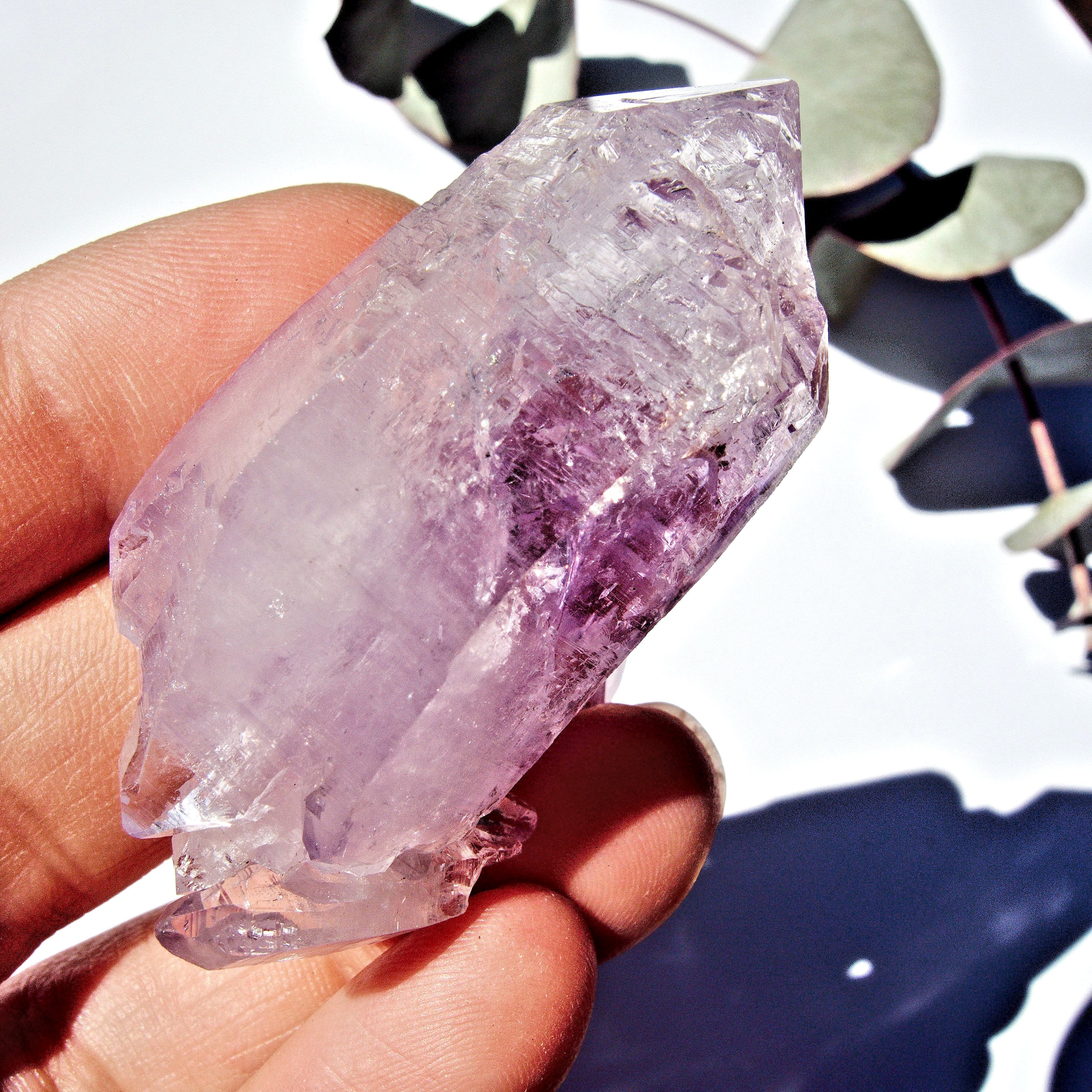 Vera Cruz Amethyst Double Terminated Point Cluster From Mexico #2 - Earth Family Crystals