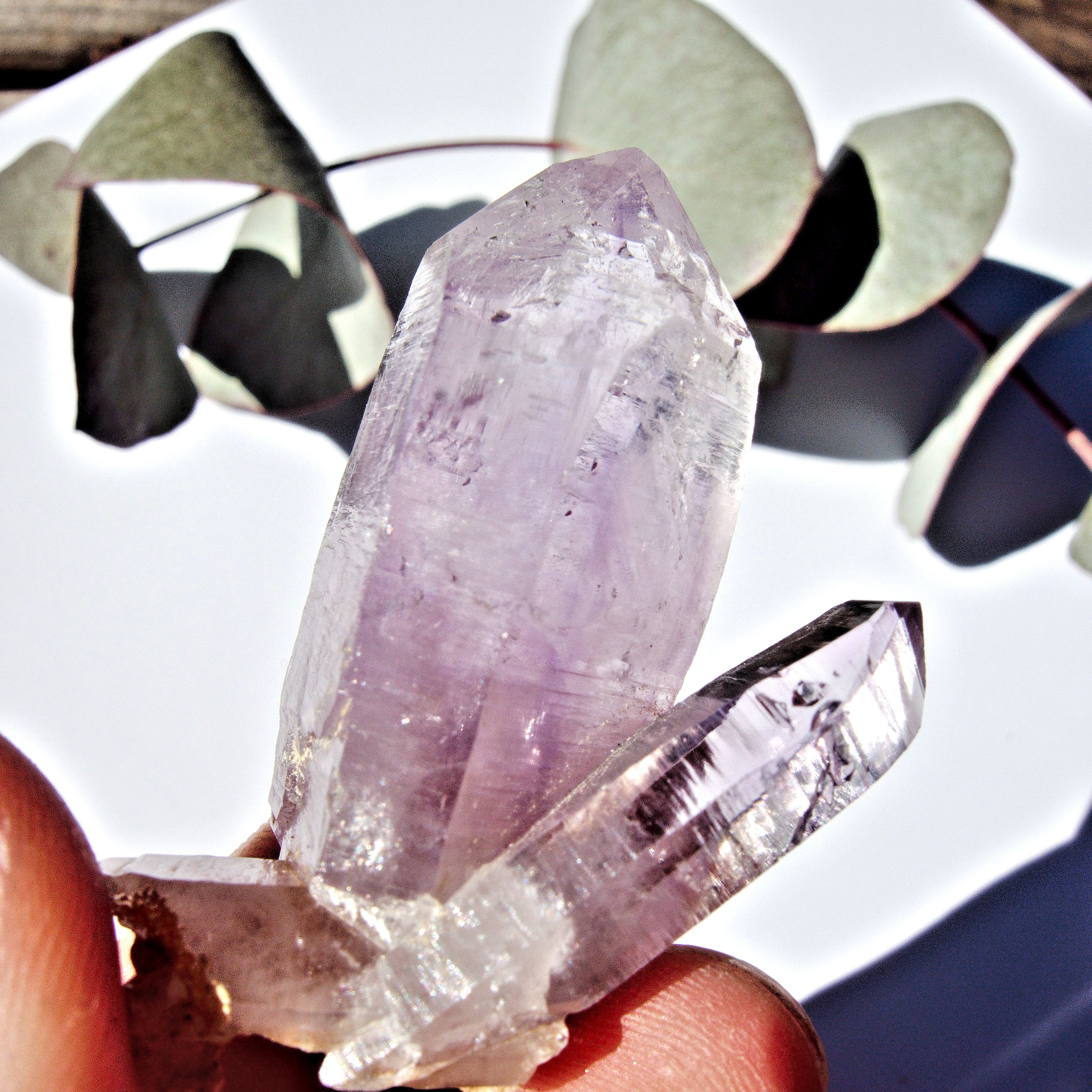 Vera Cruz Amethyst Double Point Specimen From Mexico #3 - Earth Family Crystals