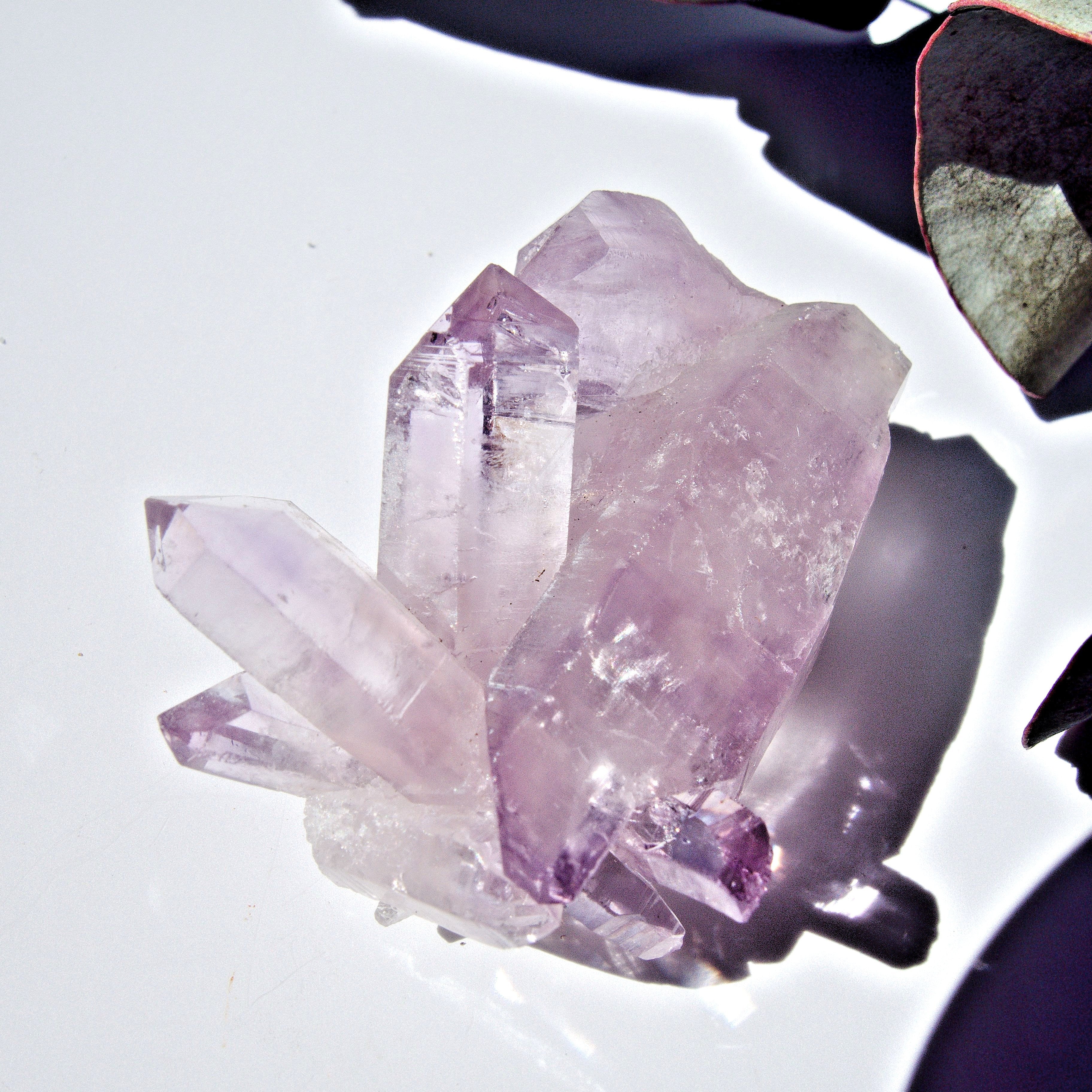 Vera Cruz Amethyst Double Terminated Point Cluster From Mexico #1 - Earth Family Crystals