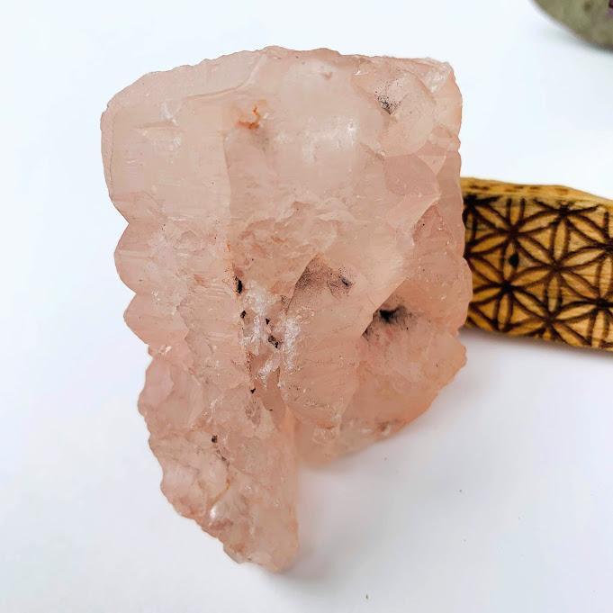 Chunky Himalayan Pink Nirvana Ice Quartz Specimen - Earth Family Crystals