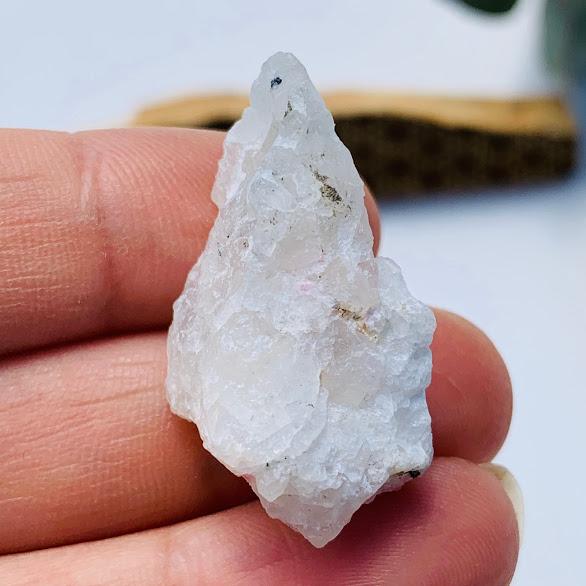 Rare Greenland Tugtupite & White Natrolite Collectors Specimen #1 - Earth Family Crystals