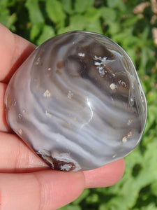 Ancient Water Enhydro Included Large Brazilian Agate Nodule - Earth Family Crystals