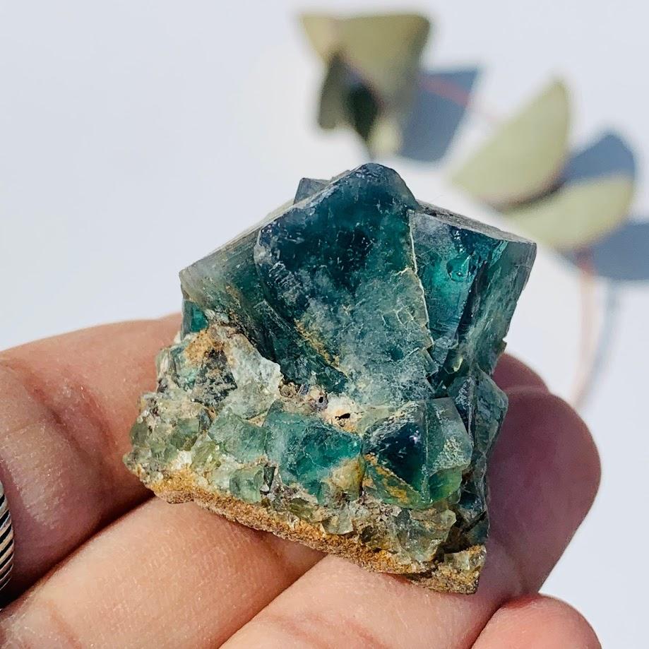 Famous Locality~Rogerley Mine  Fluorite Cluster From Frosterley, England #4 - Earth Family Crystals