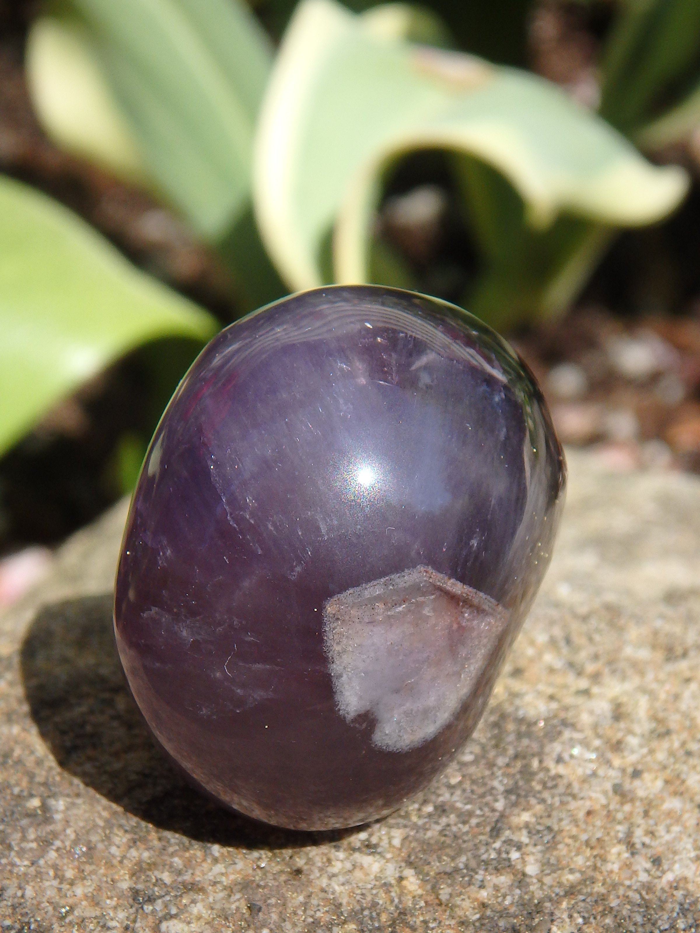 Auralite-23 Skull Carving From Canada 1 - Earth Family Crystals