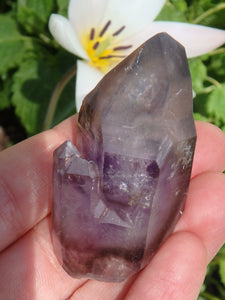 Rare~Moving Water Bubble Deep Purple Brandberg Amethyst Point From Namibia - Earth Family Crystals