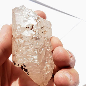 Large Pink Ice Nirvana Quartz Specimen from the Himalayas - Earth Family Crystals