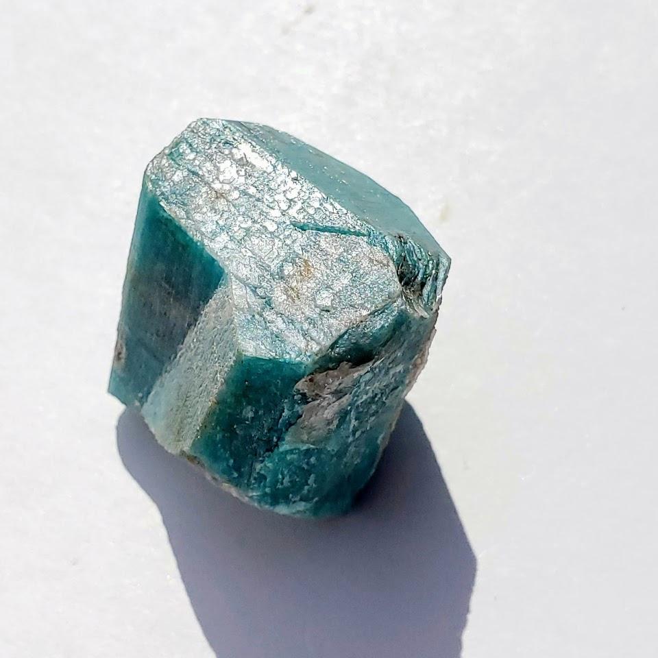 Famous Colorado Locality~Quality Natural Terminated Robin Egg Blue Amazonite Raw Specimen - Earth Family Crystals