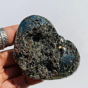 Sparkling Pyrite Carving From Peru REDUCED