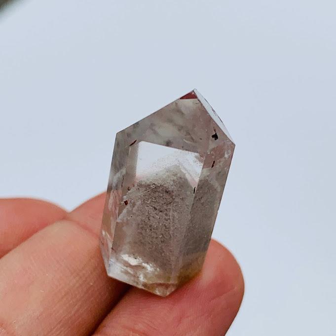 Cute Phantom Shamanic Dream Quartz Mini Standing Tower #2 - Earth Family Crystals