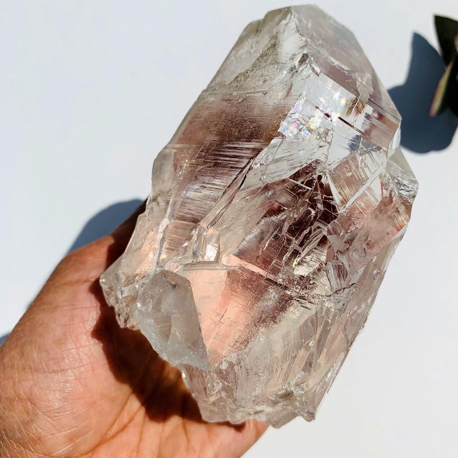 Reserved For Karen S. XL Incredible Brilliance~High Vibration Himalayan Clear Quartz Natural Point Specimen - Earth Family Crystals