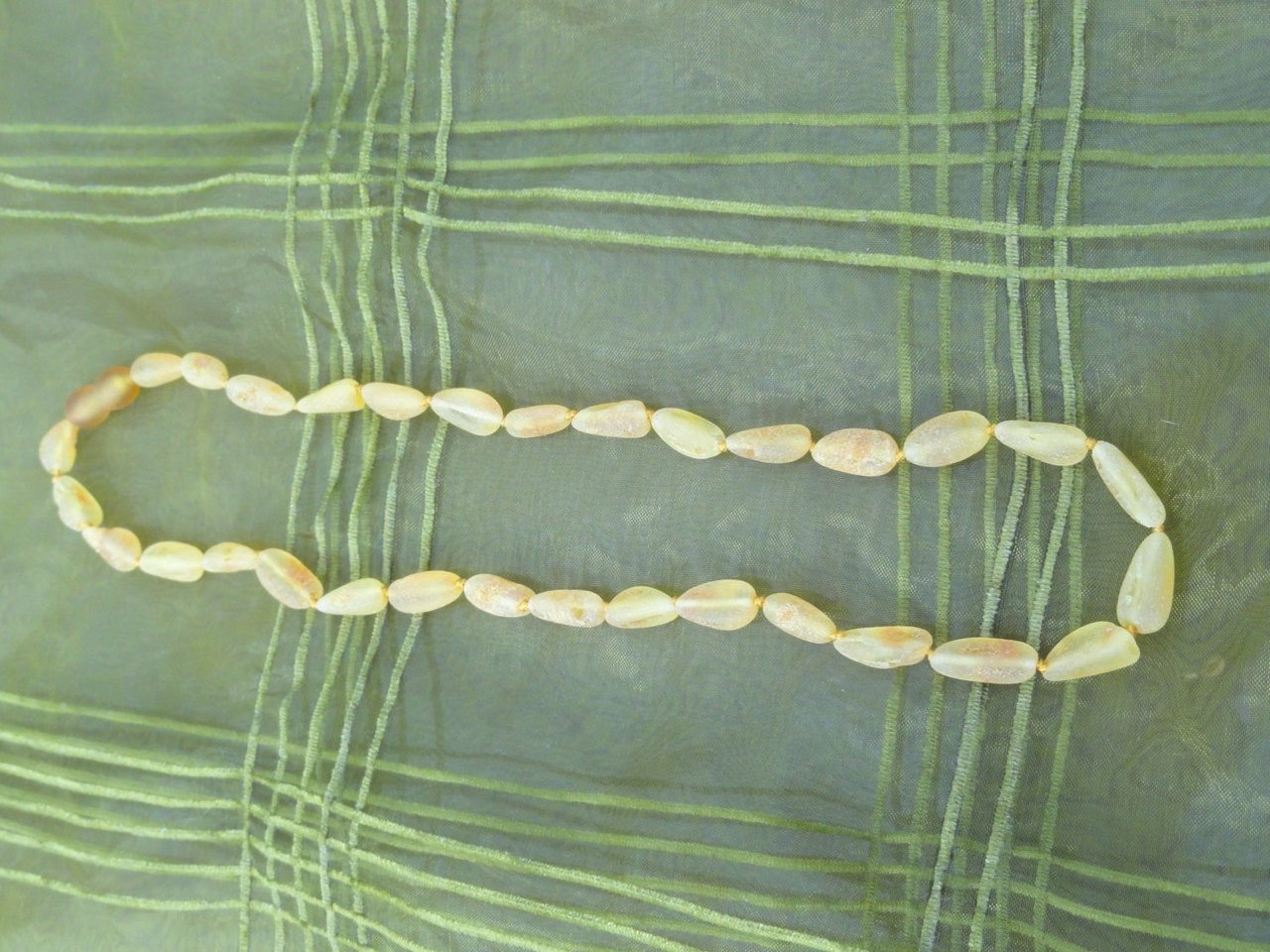 Pain Relieving Unpolished Genuine BALTIC AMBER Adult NECKLACES (18 inch length) Choose from :  Cognac,Lemon, Butterscotch* - Earth Family Crystals