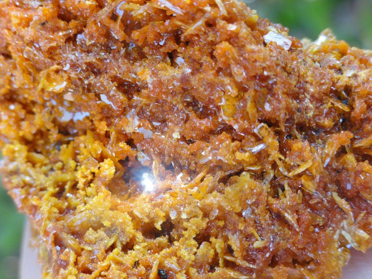 Bright Orange Wulfenite CLUSTER From Sonora. Mexico* - Earth Family Crystals