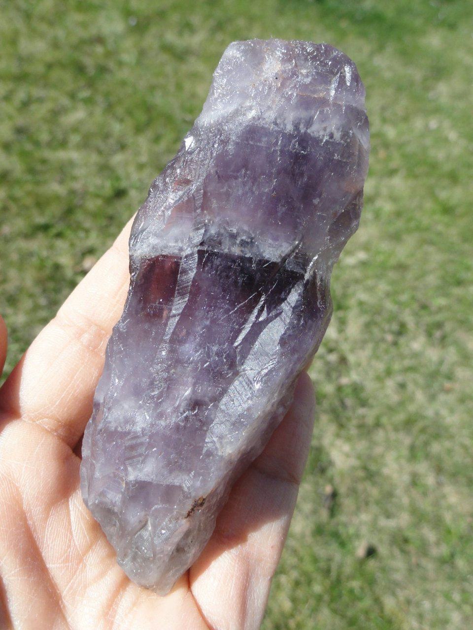 AURALITE-23 WAND Ideal for Reiki * Super 23~ Cacoxenite, Amethyst, Citrine, Lepidocrosite, Ajoite, Hematite, Magnetite, Pyrite,Gold* - Earth Family Crystals