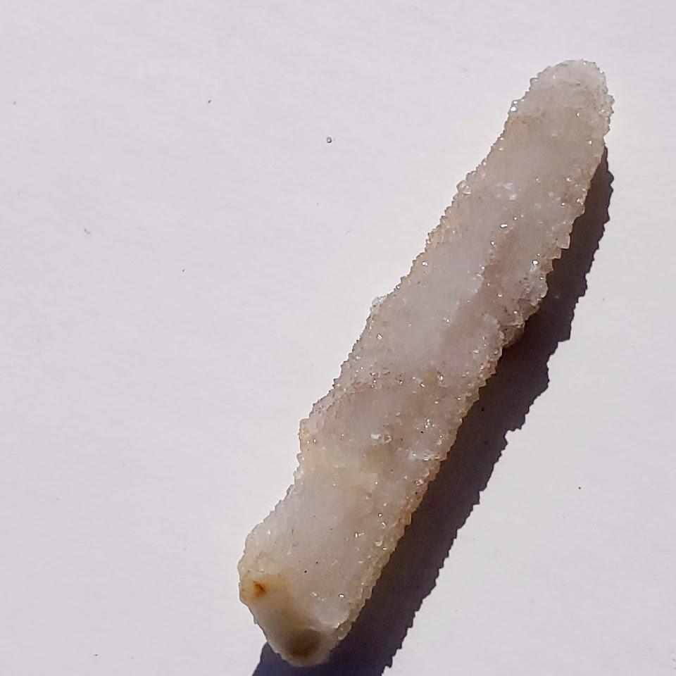 Twinkling White Spirit Quartz Point from South Africa - Earth Family Crystals