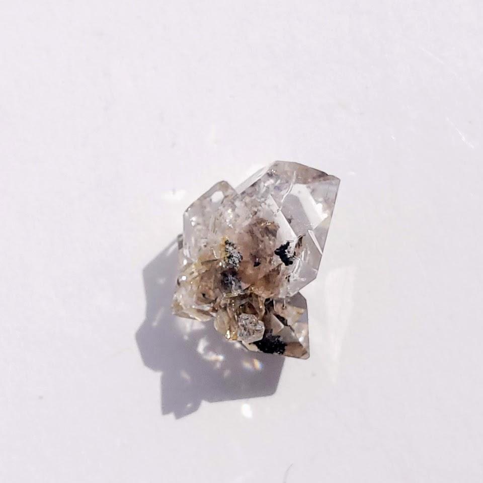 Gemmy Brilliant New York Herkimer Diamond Small Cluster #2 - Earth Family Crystals