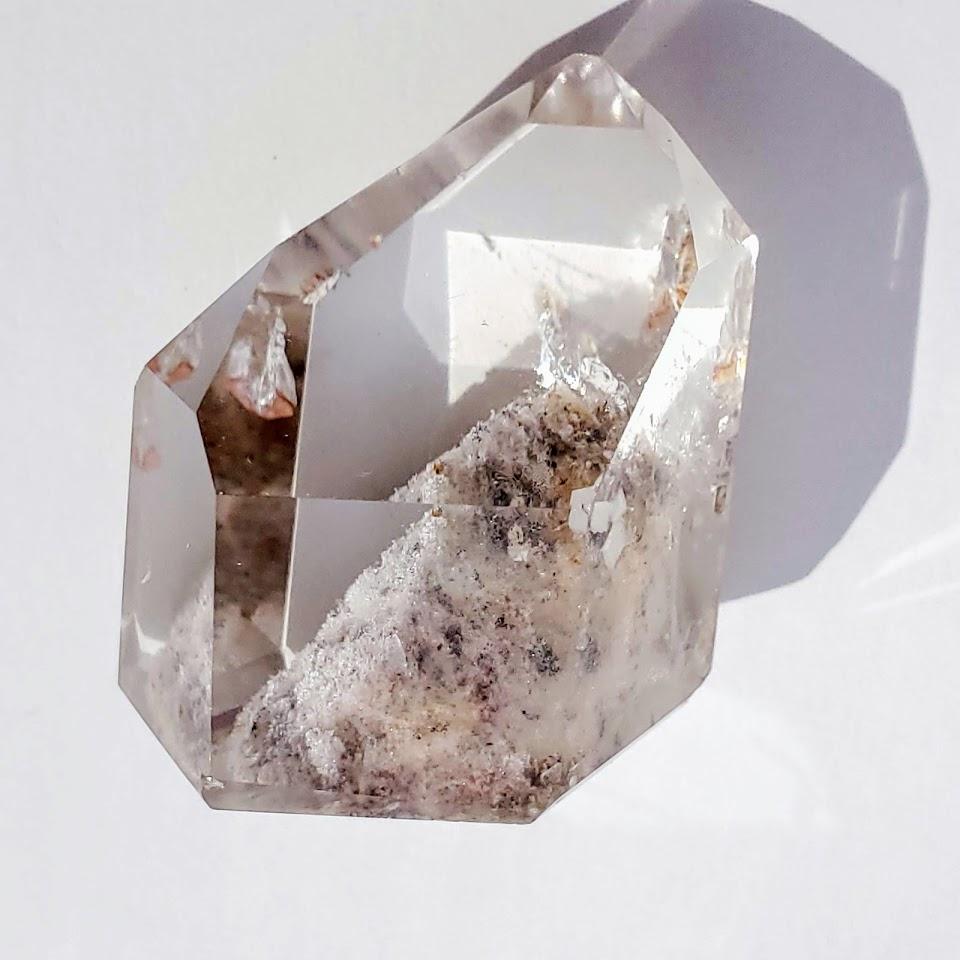 Shamanic Dream Phantom Quartz Self Standing Tower from Brazil