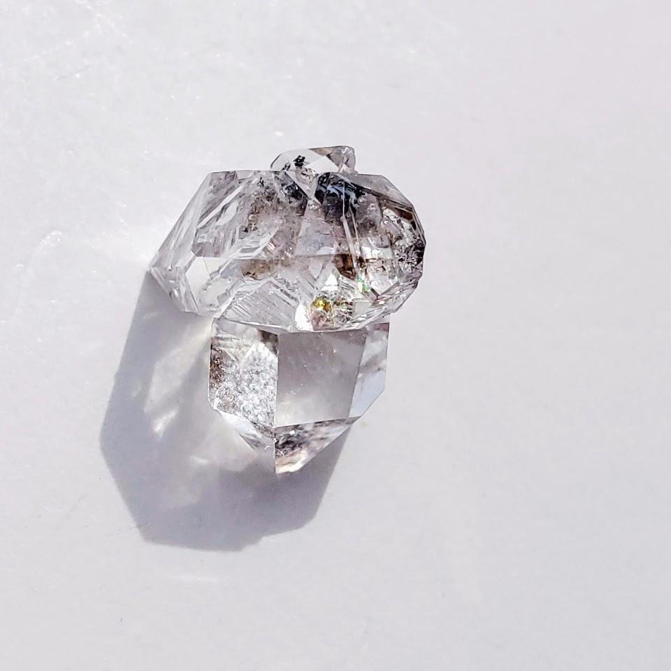 Gemmy Brilliant New York Herkimer Diamond Small Cluster #8 - Earth Family Crystals