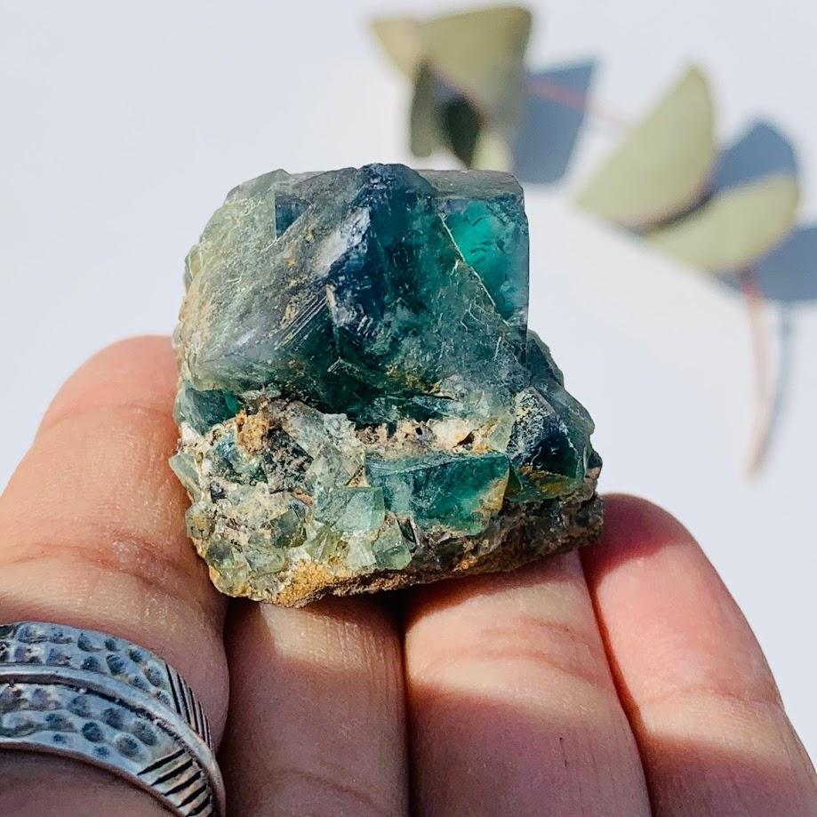 Famous Locality~Rogerley Mine  Fluorite Cluster From Frosterley, England #4 - Earth Family Crystals