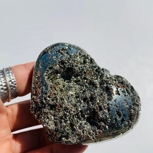 Sparkling Pyrite Carving From Peru REDUCED