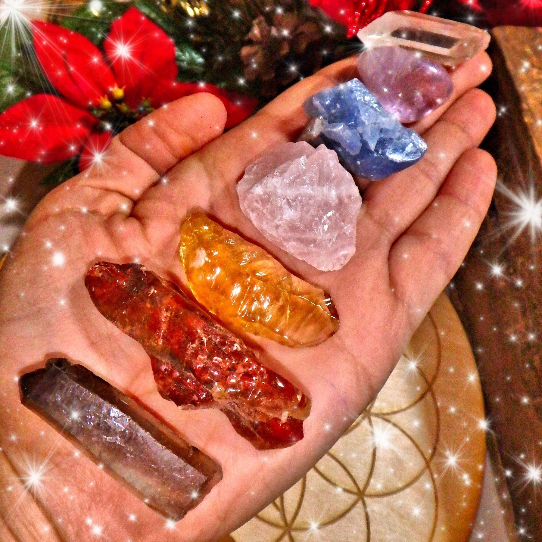 Ultimate Chakra Crystal Kit - Earth Family Crystals