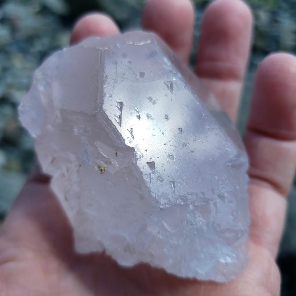 Record Keeper Covered High Vibration ~Chunky Natural Nirvana Ice Quartz Point - Earth Family Crystals