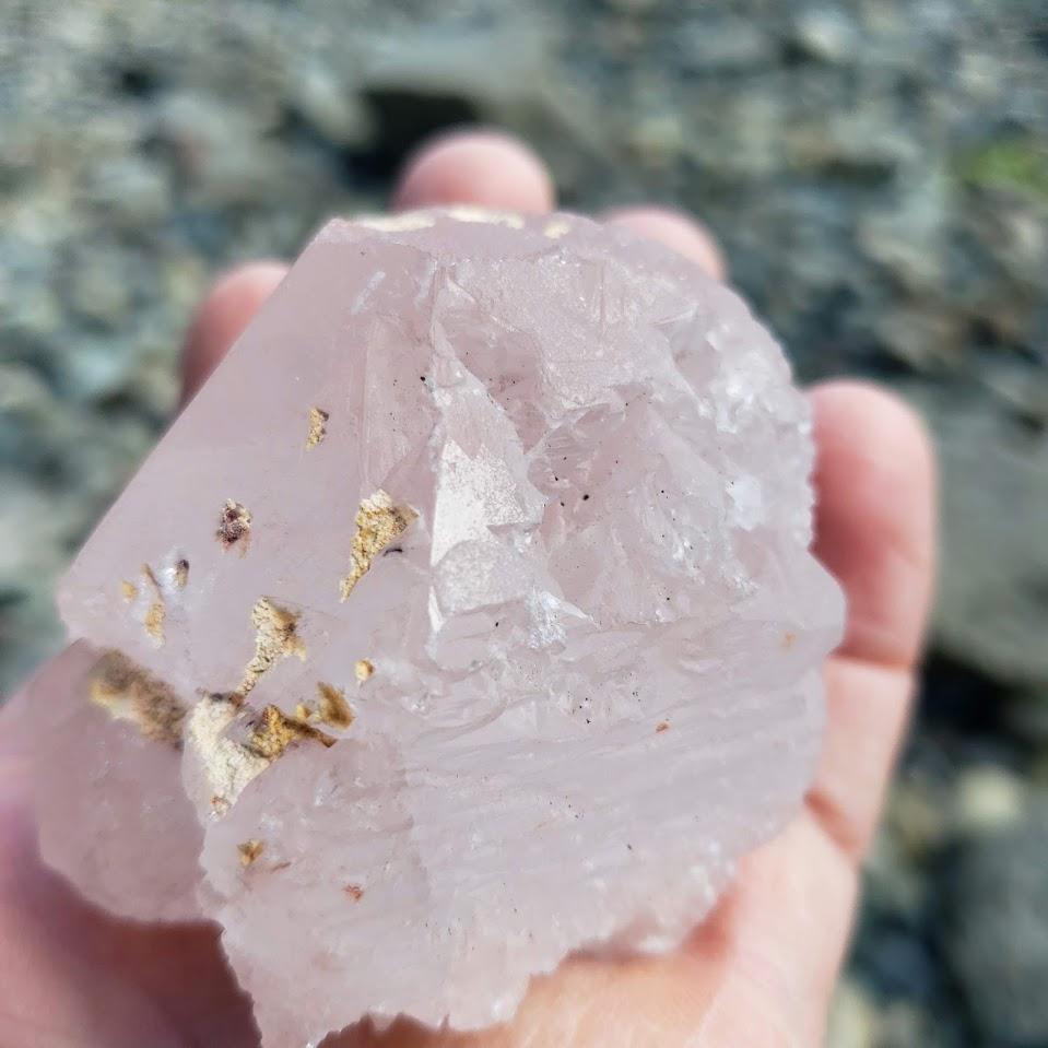 Record Keeper Covered High Vibration ~Chunky Natural Nirvana Ice Quartz Point - Earth Family Crystals