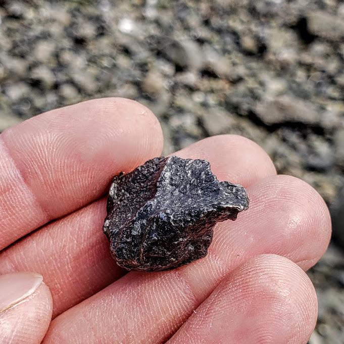 Genuine Sikhote Alin Meteorite From Russia Found in 1947 - Earth Family Crystals