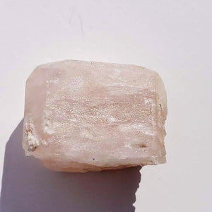 Rare Gemmy Soft Pink Natural Morganite Specimen From Brazil - Earth Family Crystals