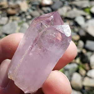 Twin Vera Cruz Amethyst Points Cluster From Mexico - Earth Family Crystals